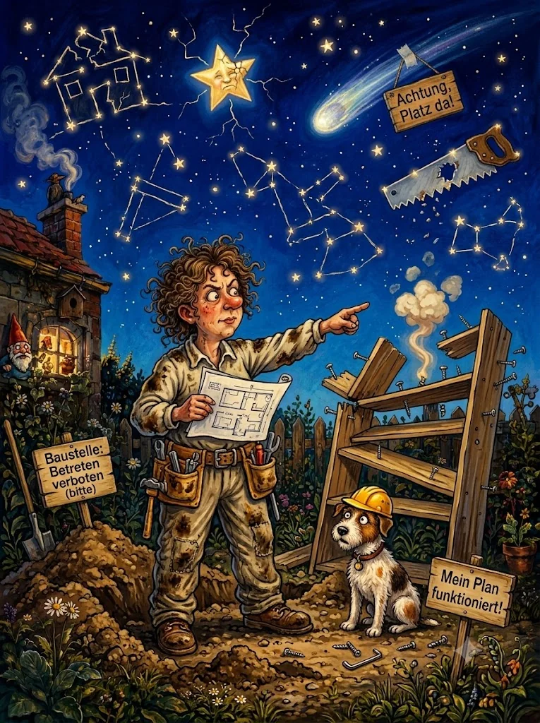 Widder – Sterne, Staub und schnelle Zündschnur